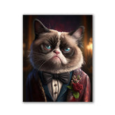 Grumpy Cat in Suit by Zenzdesign - Affengeile Bilder