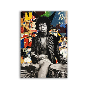 "JIMI HENDRIX" by RS Artist - Affengeile Bilder