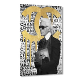 KARL BRAND by RS Artist Goldversion auf Acryl - Affengeile Bilder