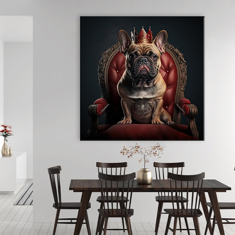 "King Pug" by Nils Rieper - Affengeile Bilder