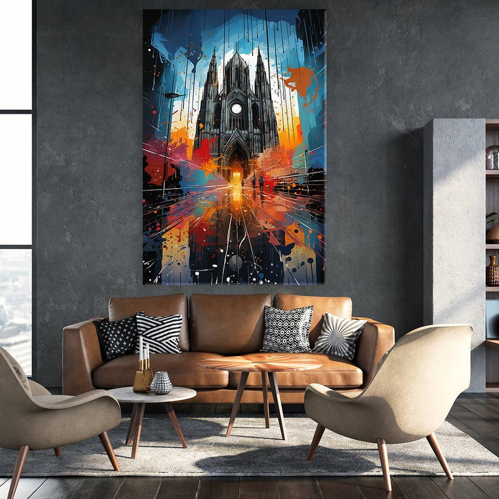 Kölner Dom Pop Art by Catill - Affengeile Bilder