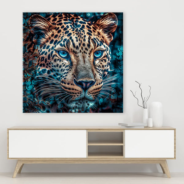 Leopard in Blue by Catill - Affengeile Bilder