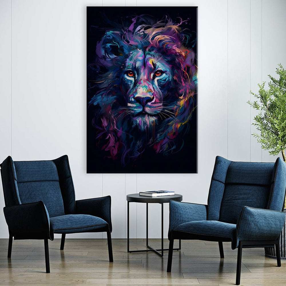 Lion Art by Juliano de Araujo - Affengeile Bilder