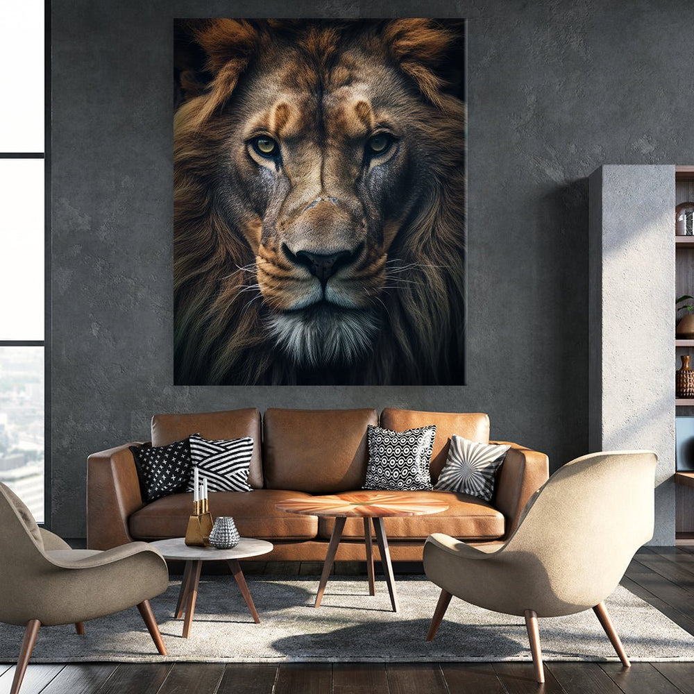 Lion Portrait by Zenzdesign - Affengeile Bilder