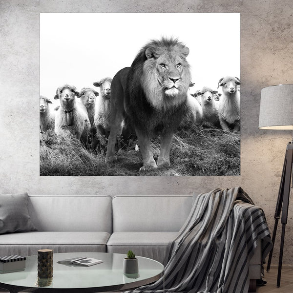 "Lion Sheeps" - Affengeile Bilder