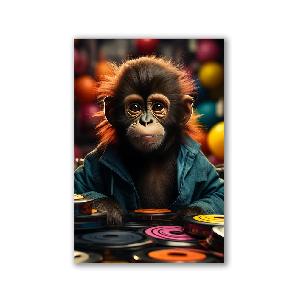 Little Monkey Rhythm by Juliano de Araujo - Affengeile Bilder