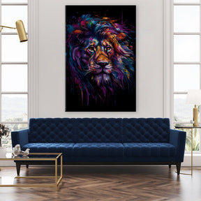 Majestic Lion Art by Juliano de Araujo - Affengeile Bilder