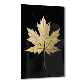 Maple Leaf Goldversion auf Acryl - Affengeile Bilder