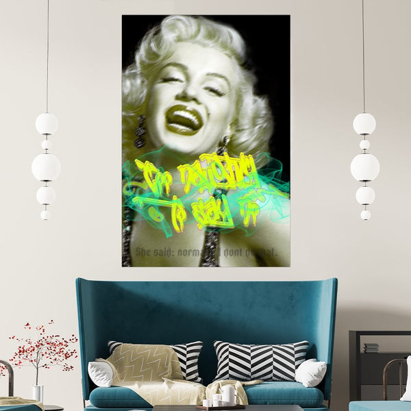 "Marilyn" by Matteo Bianchi - Affengeile Bilder