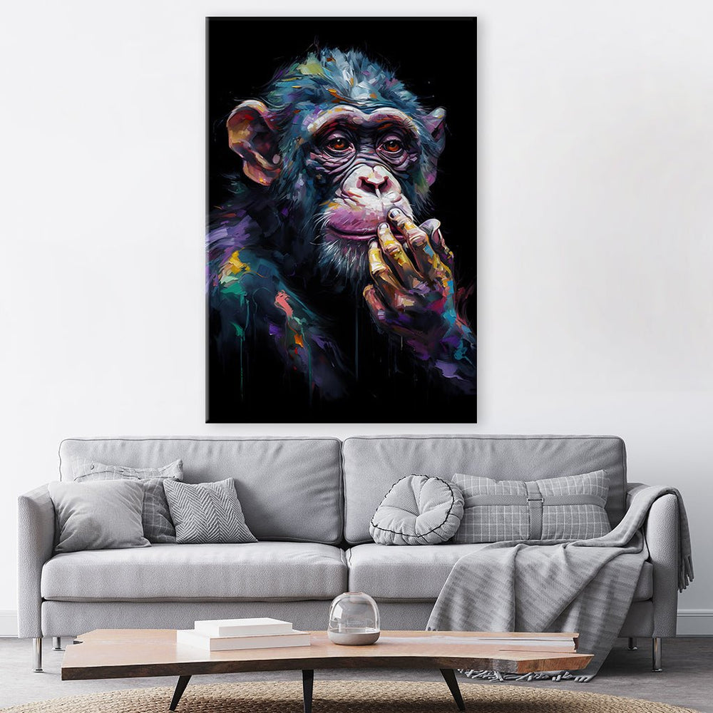 Monkey Art by Juliano de Araujo - Affengeile Bilder