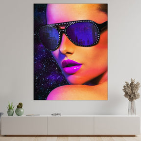 "Neon Dreams Print" - Affengeile Bilder