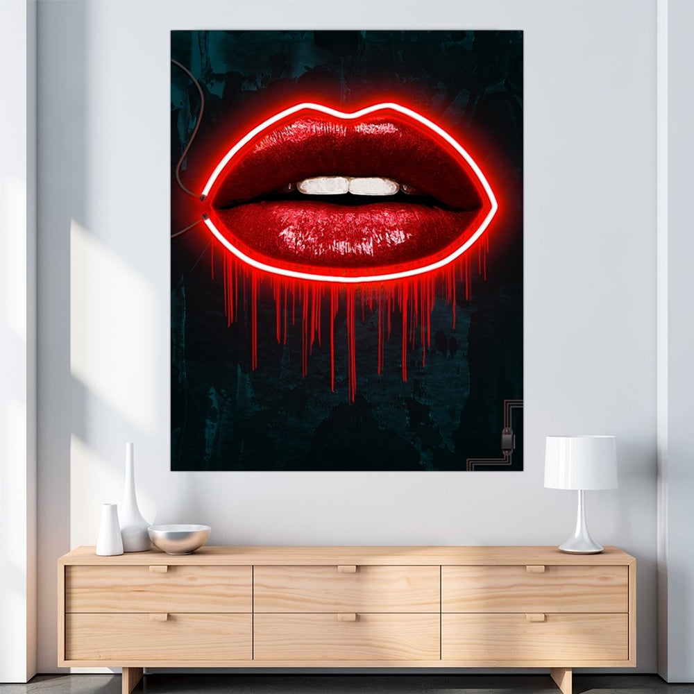 "Neon Lips" - Affengeile Bilder