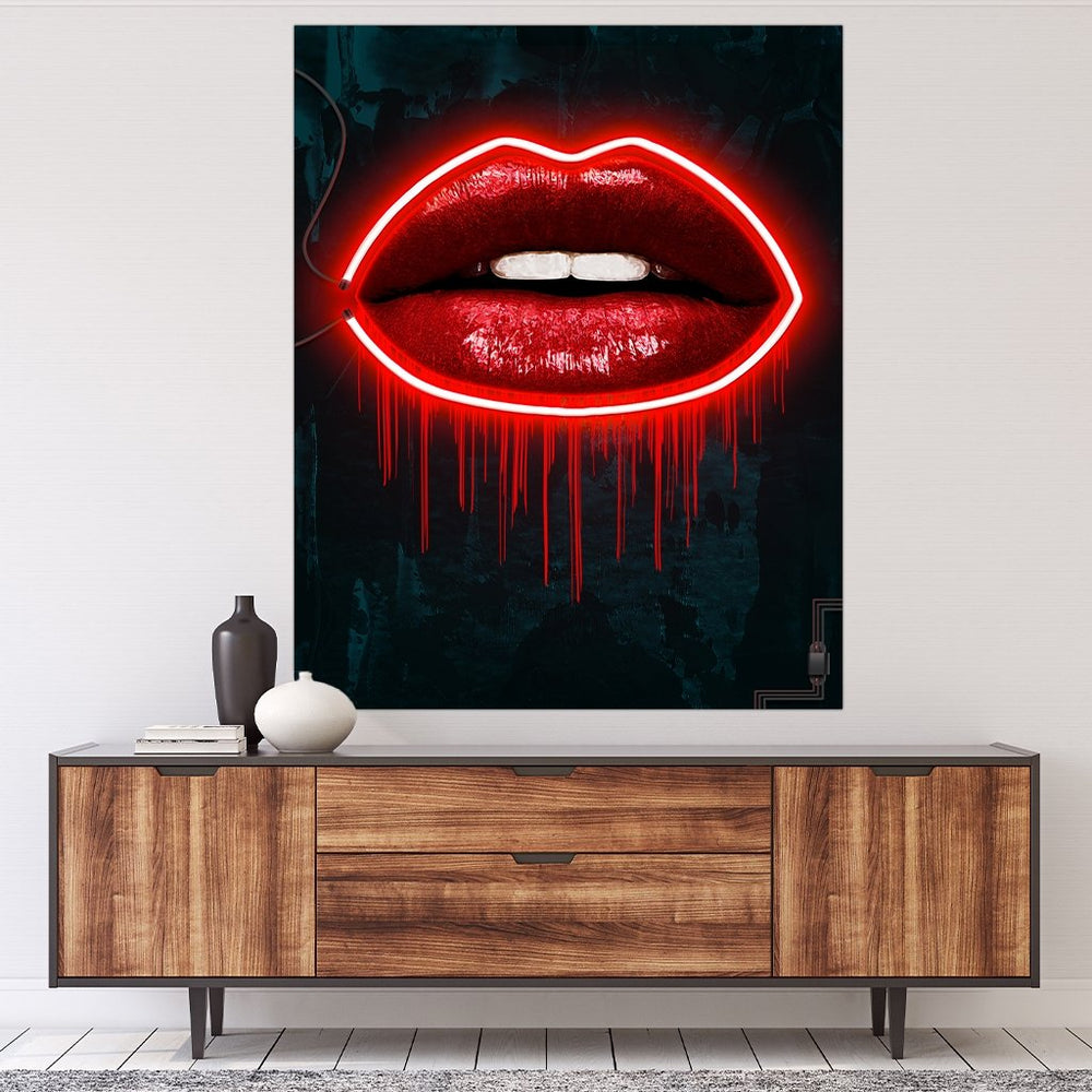 "Neon Lips" - Affengeile Bilder