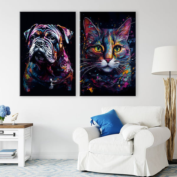 Pet Art Duo by Juliano de Araujo - Affengeile Bilder