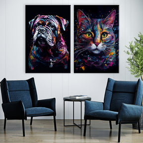 Pet Art Duo by Juliano de Araujo - Affengeile Bilder