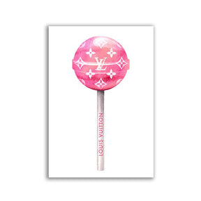 "Pink LV Lolly" - Affengeile Bilder