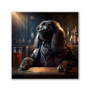 Pub Pups - Cocker Spaniel by Natale Palazzo - Affengeile Bilder