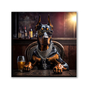 Pub Pups - Dobermann by Natale Palazzo - Affengeile Bilder