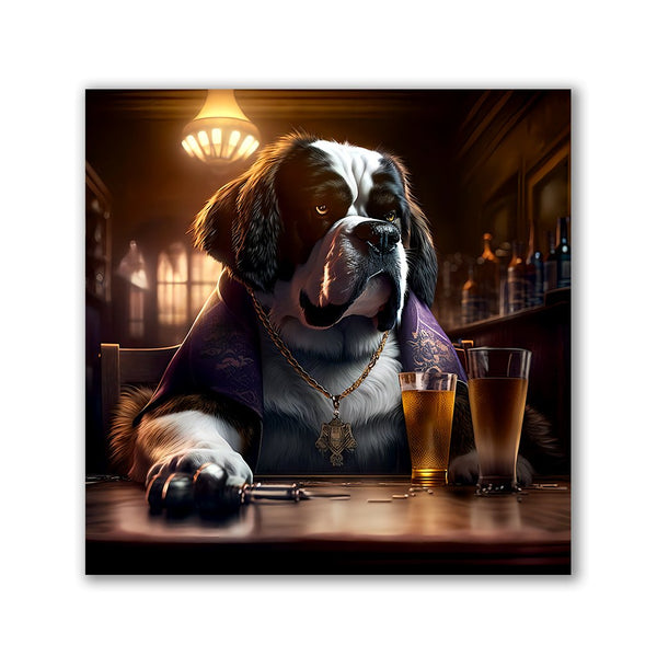 Pub Pups - Saint Bernard by Natale Palazzo - Affengeile Bilder