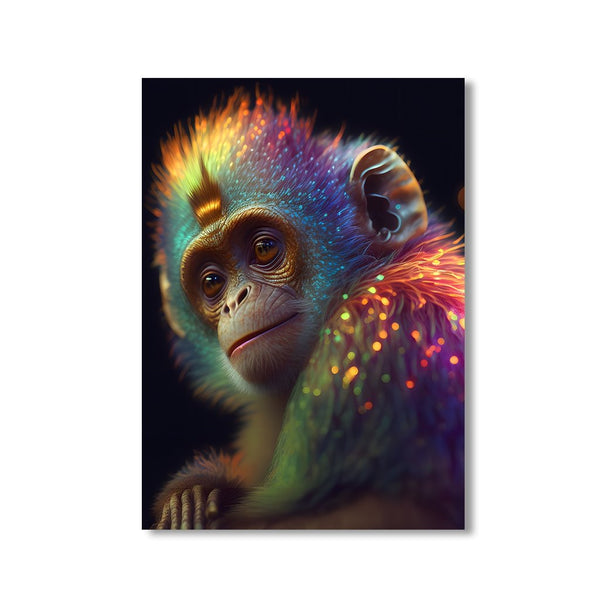 Rainbow Monkey by Juliano de Araujo - Affengeile Bilder