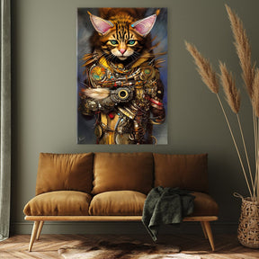 Spiritual Warrior Cat by Artwerx - Affengeile Bilder