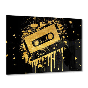 Tape Goldversion auf Acryl - Affengeile Bilder