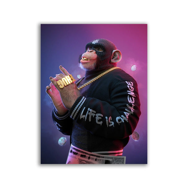 "THUG Chimp" NEU - Affengeile Bilder