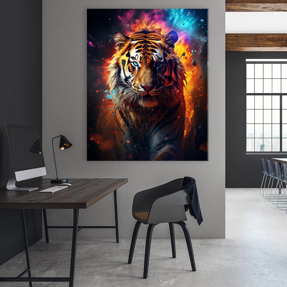 Tiger Flames by Zenzdesign - Affengeile Bilder