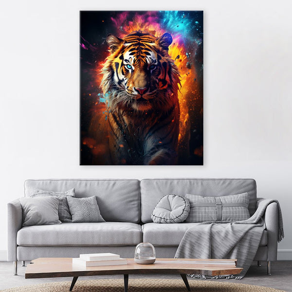 Tiger Flames by Zenzdesign - Affengeile Bilder