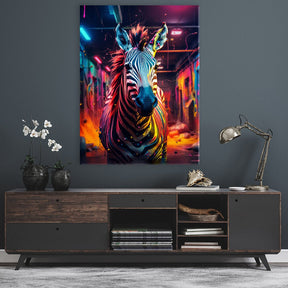 Vivid Zebra by Zenzdesign - Affengeile Bilder