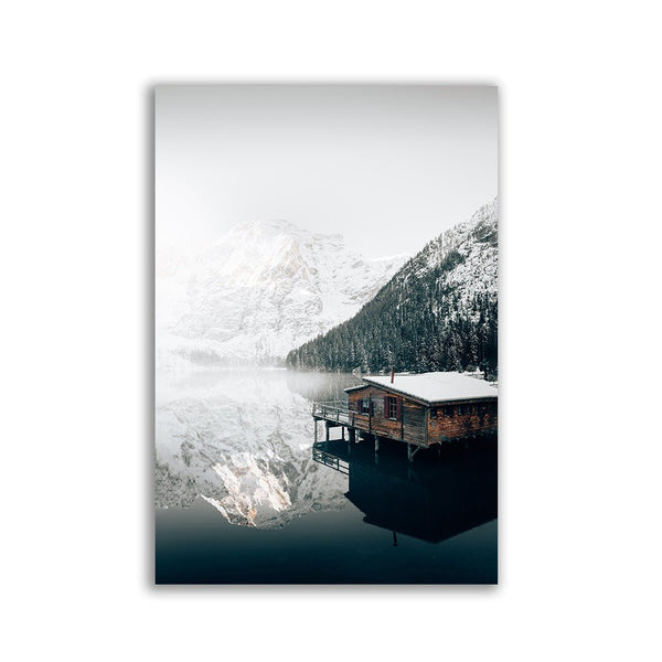 "Winter Lake" by Philipp Pilz - Affengeile Bilder