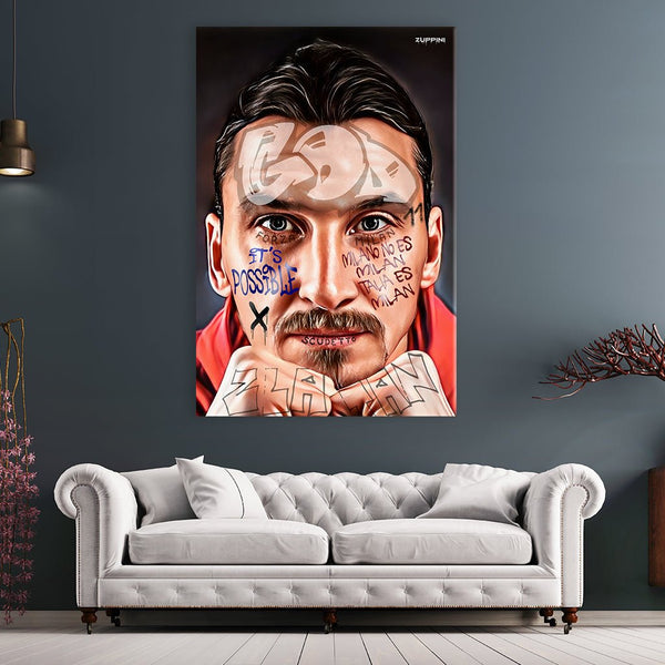 Zlatan by Zuppini - Affengeile Bilder